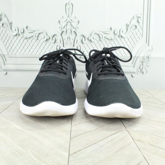 NIKE Men's Flex Experience RN 9 Black White Mesh Lace-up Running Shoes US 11 W - Picture 4 of 9